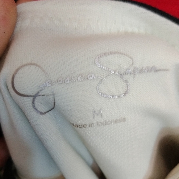 Red Jean Jacket With Under Peice - Picture 4 of 8